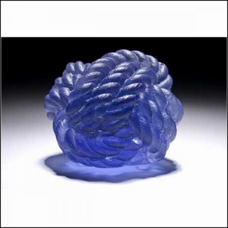 Glass art. Стеклянное вязание от Эрвина Тиммерса.