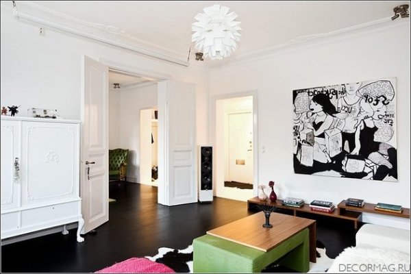 Шведский стиль в интерьере квартиры