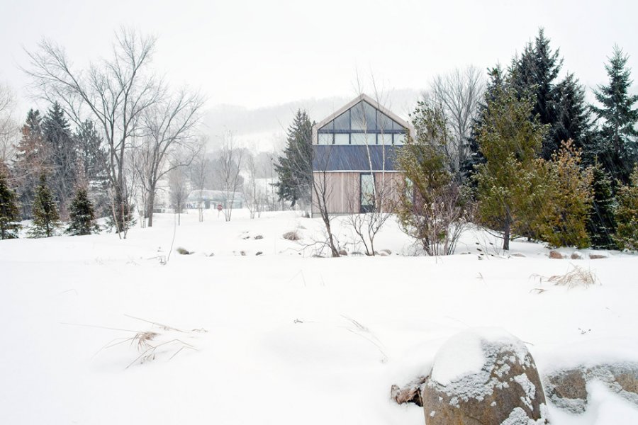 Частный особняк Maison Glissade на территории лыжного клуба в Канаде