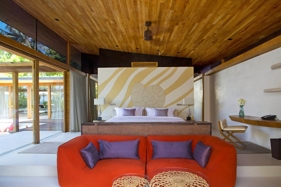 Дизайн интерьера отеля Coco Priv&#233; на Мальдивах