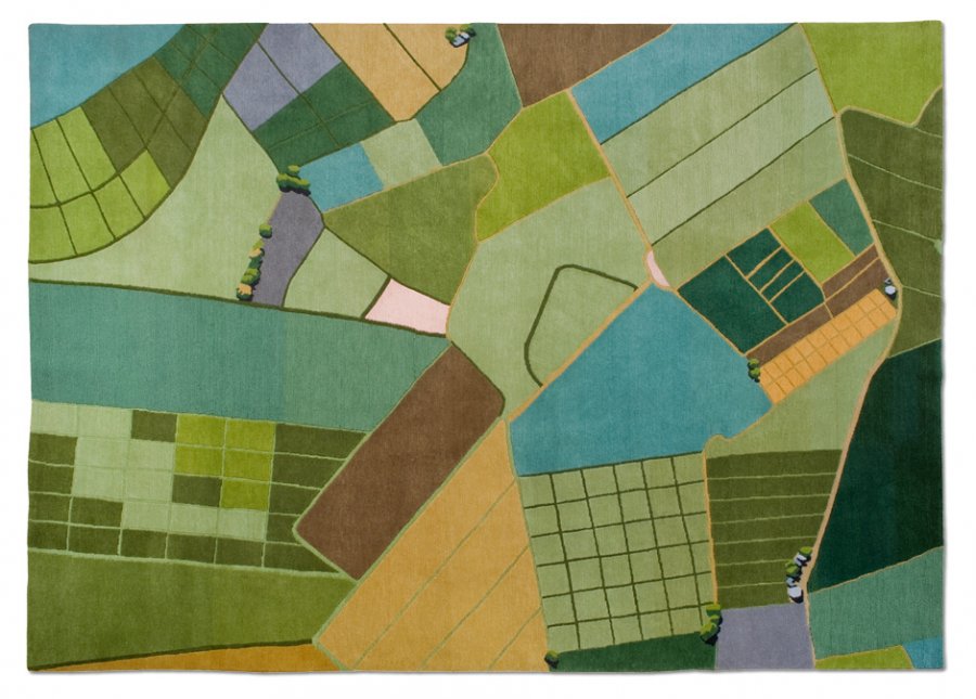 Дизайнерские ковры ручной работы от Liz Eeuwes