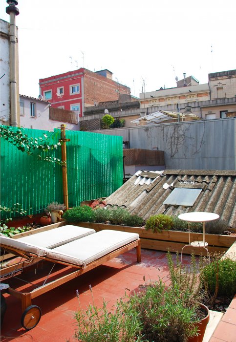 Индустриальный стиль в интерьере дома в Барселоне