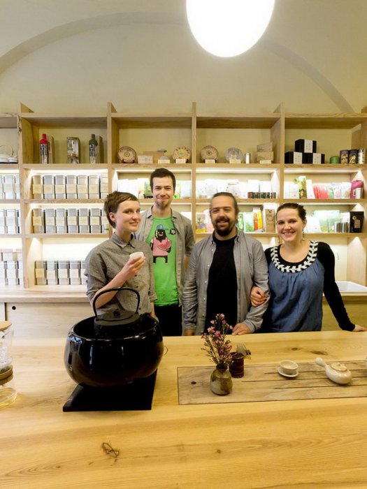 Магазин чая Tea Mountain в Праге