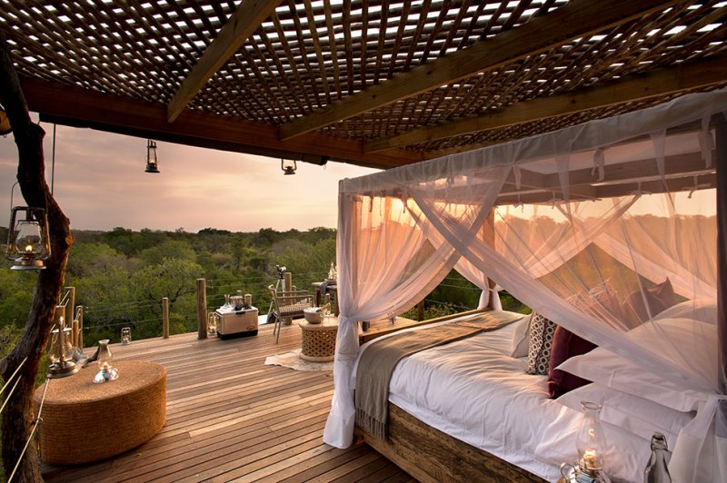 Отель Lion Sands Game Reserve в африканском сафари