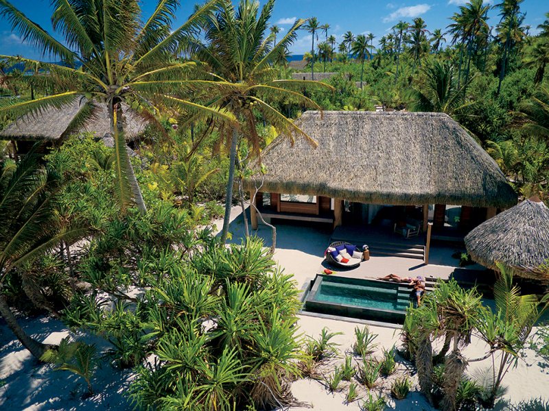 Отель The Brando во Французской Полинезии