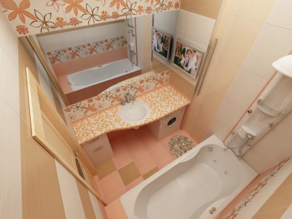 Ремонт маленькой ванной комнаты.